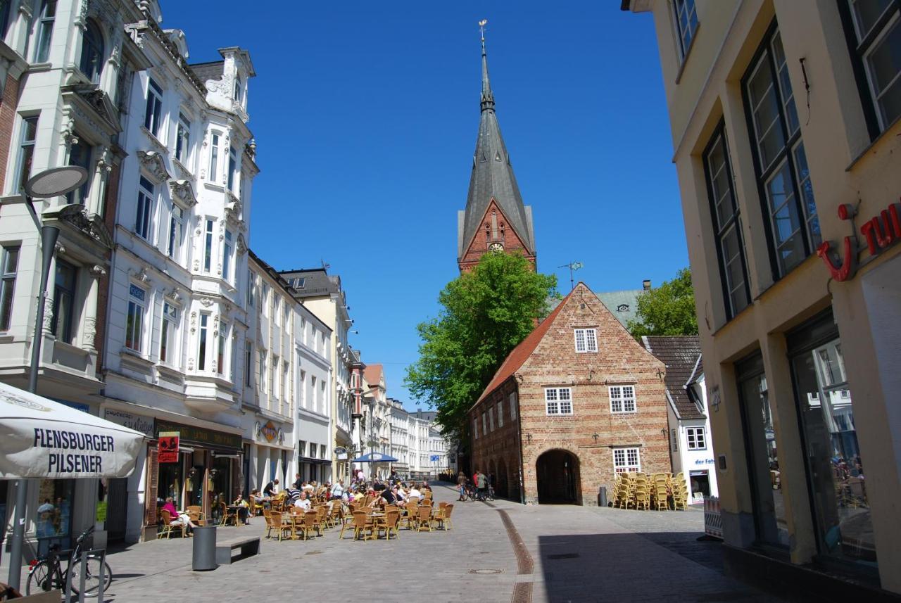 Apartamento Haus Weitblick Til Flensburgo Exterior foto